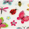 Stickers - Glitter Butterflies - Clear Epoxy - 2.2 Cm