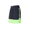 Straight Casual Shorts With Brand Logo Letter Print Men Bottoms Black Green AAPS031-3