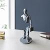 3D-печатная фигурка работающего человека DYS с портфелем, Современный абстрактный арт-орнамент для рабочего стола, книжной полки, офисного декора, Устойчивое основание, Креативное рабочее место