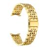 Hot Sale Factory Direct Breathable 316L Stainless Steel Watch Bands No Gap Curved End 40mm 44mm for Smartwatch
