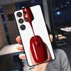 Косметика Чехол с рисунком лака для ногтей для Samsung Galaxy S25 S24 S21 S22 S23 Ultra S9 S10 Plus S24 FE S21 FE Чехол для телефона