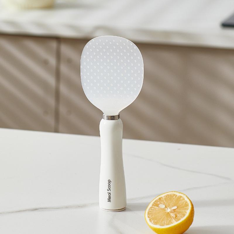 Magnetic Standing Rice Spoon, Non-stick Rice Spoon, Suction Cup, Non-stick Rice Serving Spoon, Food-grade Electric Rice Cooker, Anti-stick Rice Spoon