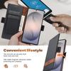 Leather Case for Samsung Galaxy S26 Ultra S25 S24 S23 S22 S21 Plus A18 A17 A07 A57 A37 A56 A36 Wallet Card Slot RFID Phone Case