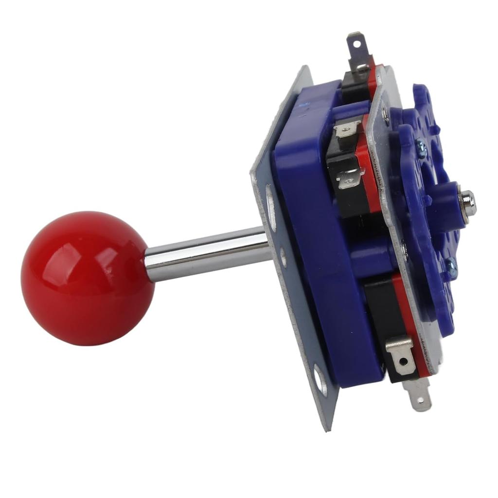 1pcs Arcade Joystick, Adjustable Competition Style Long Handle Joystick Classic 2/4/8 Way Game Joystick Ball for Arcade Gaming Cabinet Button Kit