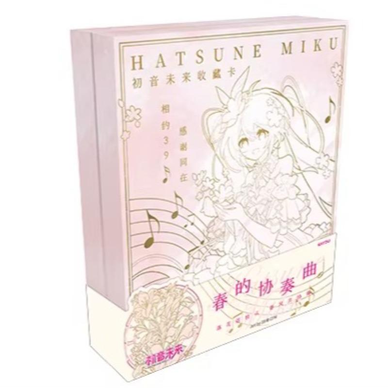 Genuine Hatsune Miku Spring Concerto Collection Cards Cartoon Hatsune Miku Collection Cards Card Brick Anime Merchandise