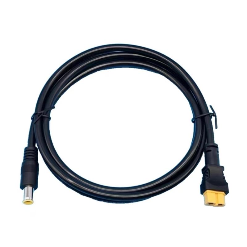 DC7909 Male To XT60 Female Adapter Cable 16AWG for Solar Panel Charging and Outdoor Power Solution 150cm