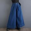 Весна осень плюс размер Винтаж высокая талия повседневные свободные женские джинсы деним широкие брюки