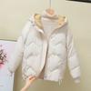 Women Fashion Loose Autumn Winter Parkas Women Short Overcoat Thick Hooded Cotton Padded Jackets Coats Female Outwear