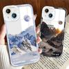 Shockproof Cartoon Pattern Soft Phone Case Full Cover Camera Transparent Protection Case for Huawei Honor iPhone Samsung Xiaomi Redmi OPPO Realme Vivo
