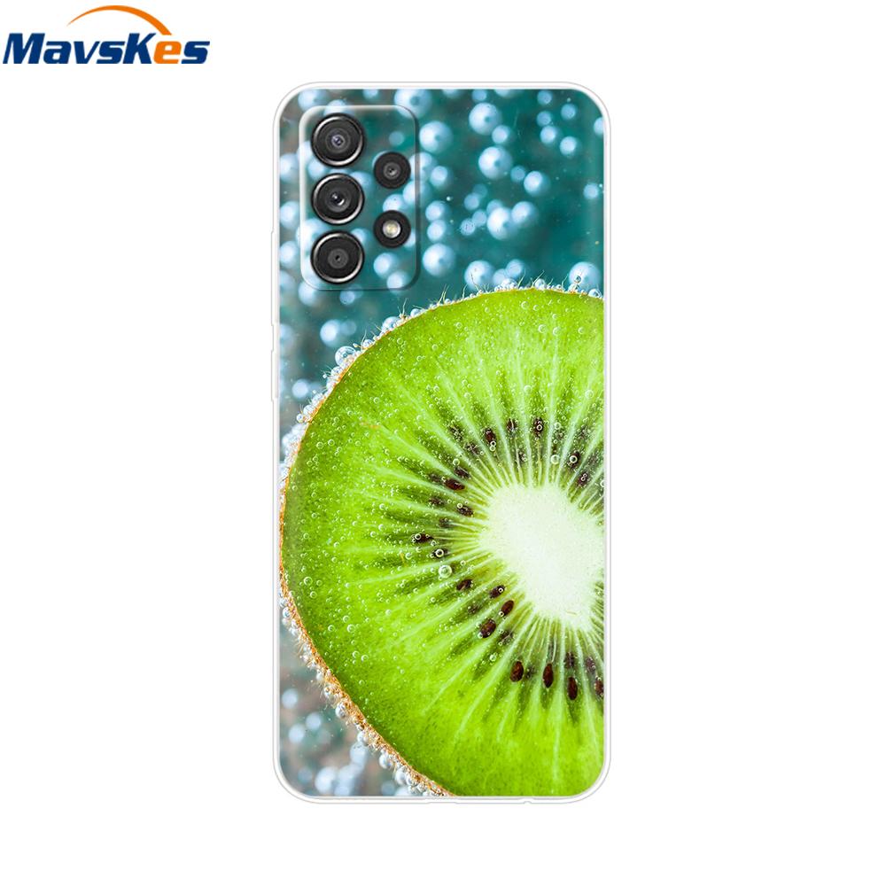 Чехол для Samsung A52S 5G Милый Чехол-Крышка с Рисунком Мышки и Цветка Прозрачный Силиконовый Чехол для Телефона Для Samsung Galaxy A52 A 52 52S 5G Мягкие Чехлы