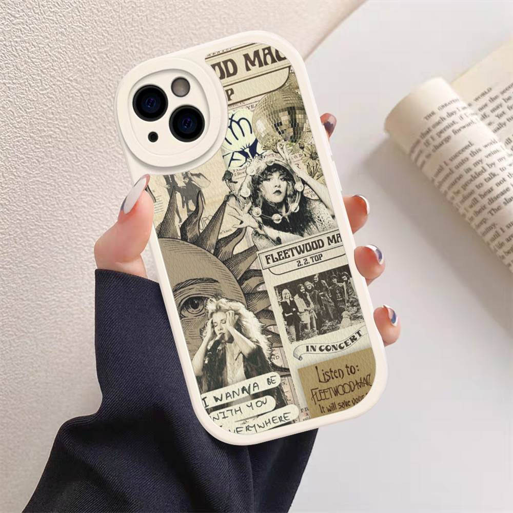 Чехол для телефона классической рок-группы F-Fleetwood M-Mac, твердая кожа, для IPhone 14 13 16 Mini 15 14 11 12 Pro Max Plus Fundas