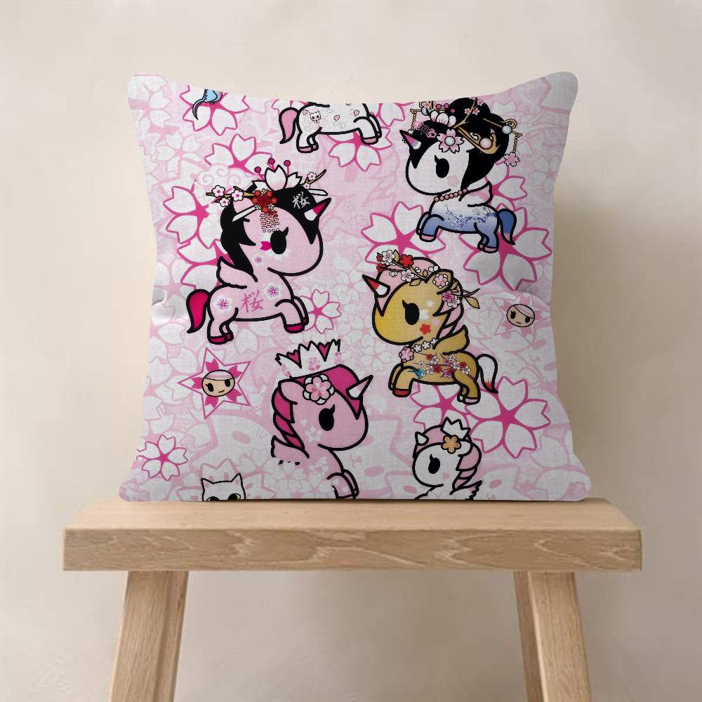 Япония Tokidoki мультфильм Наволочка 30x50 Полиэстер Подушки для дивана Декоративные подушки для дивана Домашний декор Наволочка