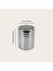 1/2/3pcs-Silver Stainless Steel Mesh Tube Type Salt Shaker Spice Jar Salt Sugar Pepper Shaker Box Cocoa Icing Powder