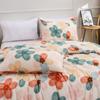 3PC Flower World Duvet Set Skin Friendly 100% Polyester 1Quilt Cover 2Pillowcase Without Core Four Seasons Home Decor