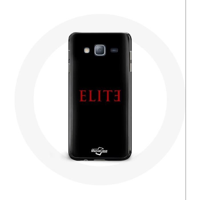 Case for Samsung Galaxy J5 2016 Elite Season 5 Red Logo Black Background