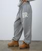EEERRR Er Waffle Applique Long Sweat Pants (Melange)