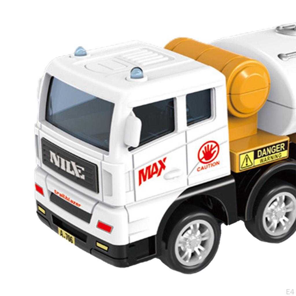 Мусоровоз, игрушечный фрикционный интерактивный детский транспорт, модель автомобиля