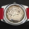 VINTAGE REFURBISHED SEIKO 5 AUTOMATIC 6309A JAPAN MENS RED DIAL WATCH a441310-a