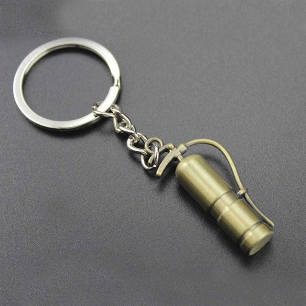 Абсолютно новый подарочный автомобильный подвесной 1шт брелок горячая пряжка цинковый сплав огнетушитель форма брелок для ключей