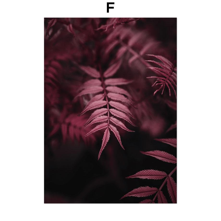 Большой розовый пион, роза, листья, настенная живопись на холсте, постеры на скандинавскую тему и принты, настенные панно для гостиной, декора салона