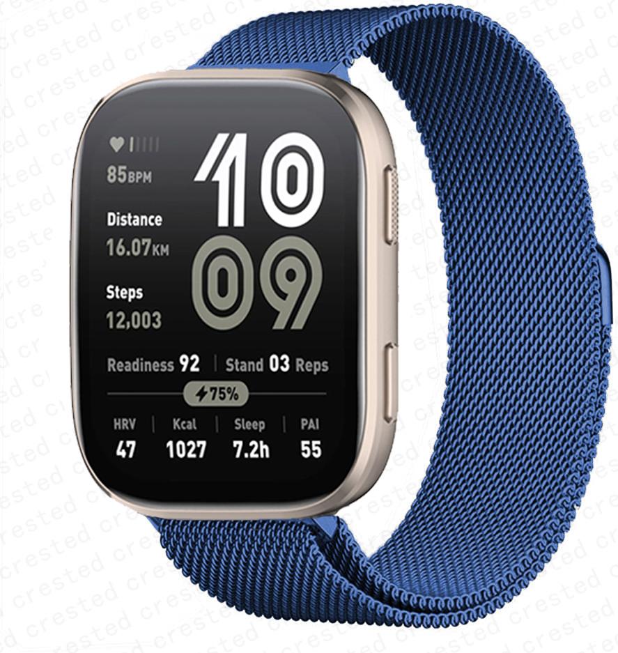 20 мм 22 мм ремешок для часов для Amazfit bip 6 5 Balance GTS 4 mini 2 2e 3 GTR 4 2 3 Pro миланская петля correa браслет huawei gt 5 Band