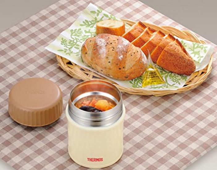 Термос Thermos с вакуумной изоляцией для еды 380 мл Суп JBI-382 PTG