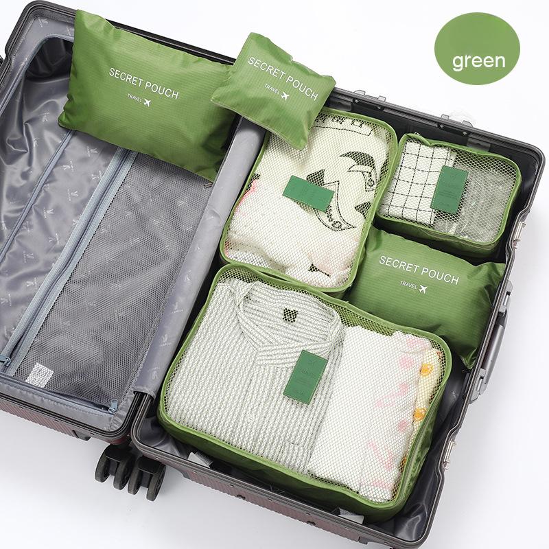 Multi-functional Storage Bag Travel Storage Six-piece Suitcase Storage Bag Clothing and Underwear Arrangement