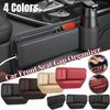1Pc Leather Car Seat Gap Organizer for Phone Key Card Glasses Automatic Storage Organizer Multi-Functional Auto Console Side Storage Box