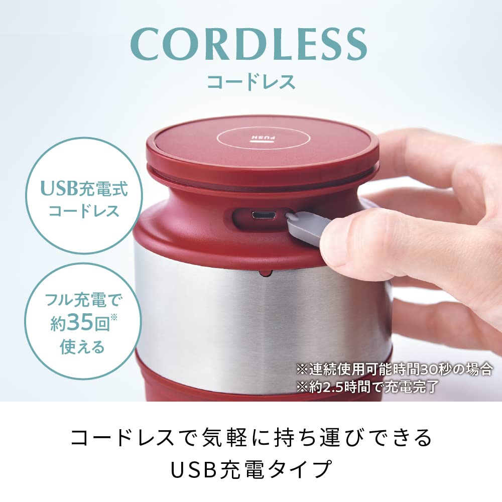 Record беспроводной мини-измельчитель беспроводной мини-измельчитель RCP-5 (красный)