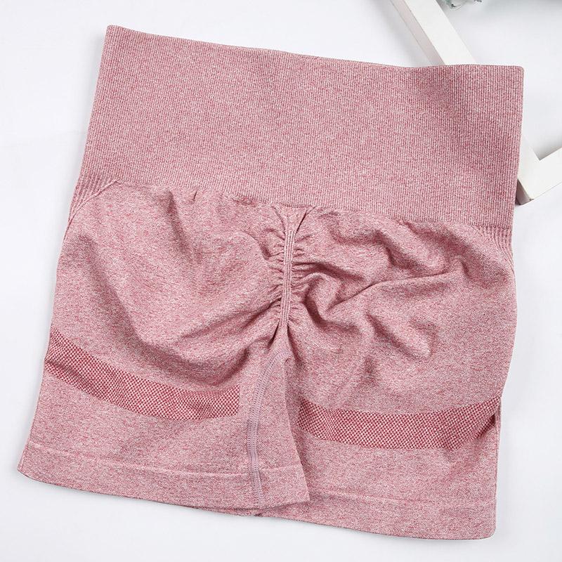 Summer Women's Fitness Yoga Shorts High Waist Sports Gym Shorts Push Up Casual Shorts