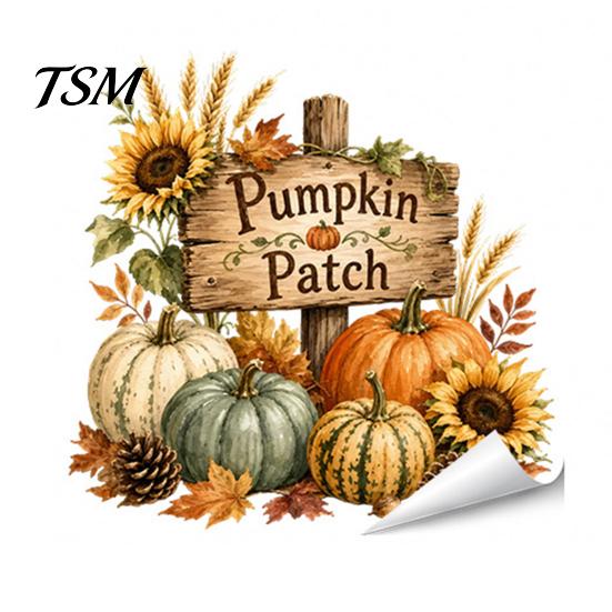 Indoor Outdoor Glass Decor Autumn Maple Leaf Pinecone Scarecrow Pumpkin Static Window Clings, Waterproof PVC Versatile Fall Decorations Stickers,