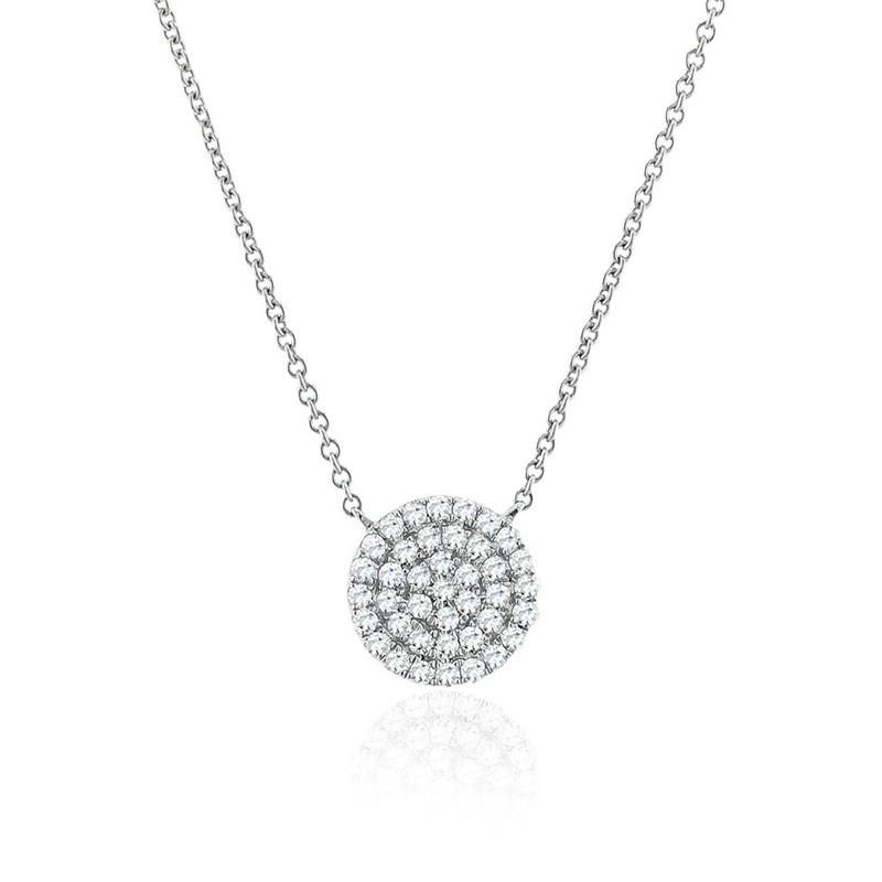 S925 Sterling Silver Gold Star Round Necklace French Light Luxury Clavicle 2026