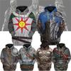 Men's And Women's 3d Printed Popular Game Dark Souls Hoodie New Fashion Casual Hooded Sweatshirt Cool Sport Oversized Loose Top