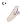 Colorful Vintage Embroidery Scissors Sheath Lattice Scissors Protective Cover Small Sharp Pointed Scissors Protection