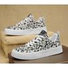 2024 New Designer Shoes Men Fashionable Casual Printed Canvas Shoes Summer Comfortable Lace-up Skateboard Shoe Zapatos De Hombre