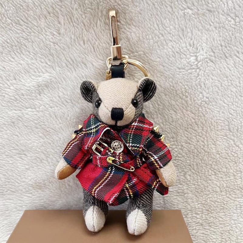 Cashmere Teddy Bear Keychain & Bag Pendant