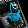 Car Shift Gear Cover Fashion Sweater Hoodie Auto Shift Knob Cover Soft & Comfortable Automotive Gear Shift Knob Protector Car Interior Accessories