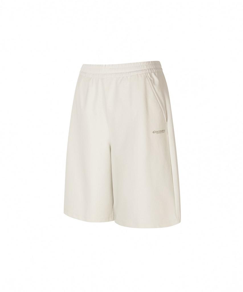 DISCOVERY EXPEDITION Women'S Freshvent Knit Training Shorts (Ivory)