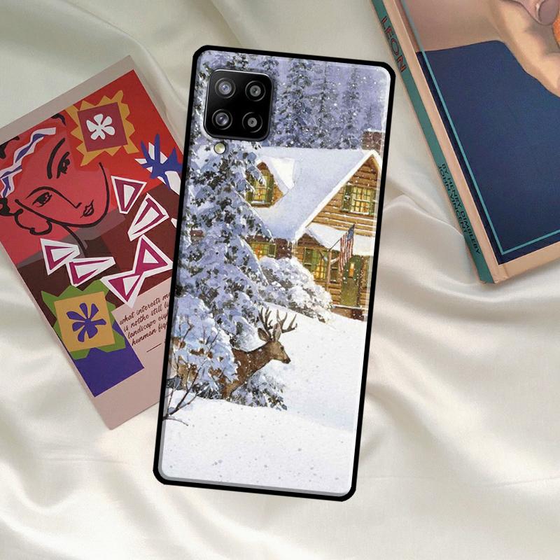 Landscape Winter Light Snow Case For Samsung Galaxy A56 A36 A06 A13 A53 A32 A12 A22 A52 A35 A26 A16 A55 A15 A54 A34 A14