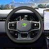 For Geely ZEEKR 9X 2025 2026 Steering Wheel Cover Case Nappa Leather Steering Covers Protector Car Styling Interior Accessories