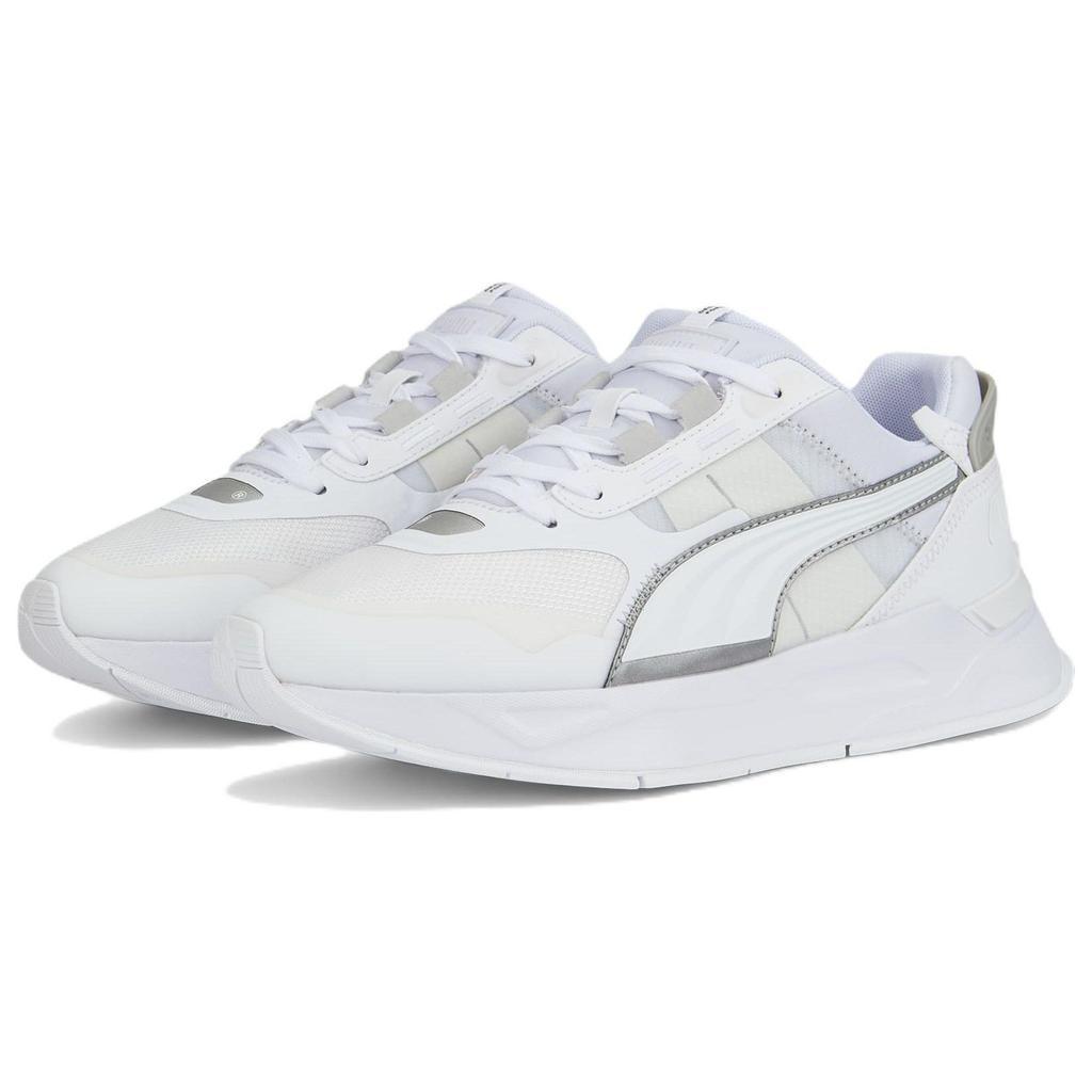 Puma Mirage Reflective Sports Fabric Synthetic Leather TPU Minimalist Fresh Low-Top Lifestyle Casual Shoes Unisex Casual Shoes White 388620-02