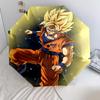 Зонт-автомат с рисунком персонажа мультфильма Goku, портативный и складной дизайн, 8 спиц, рождественский или день рождения подарок.
