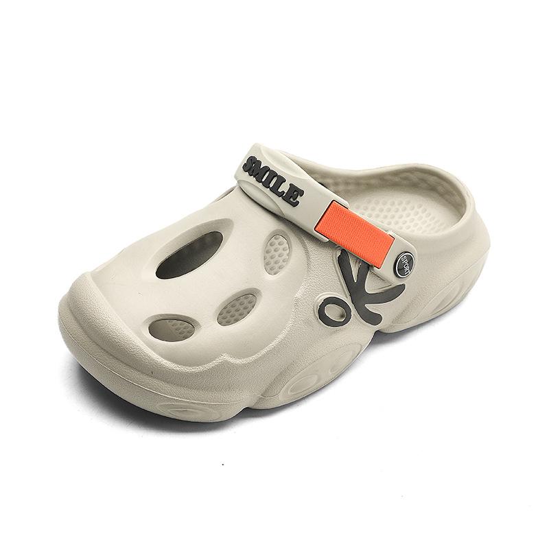 Большие размеры мужская сумка тапочки летняя повседневная одежда трендовая обувь с отверстиями толстая подошва усиливающая нескользящие сандалии мужские