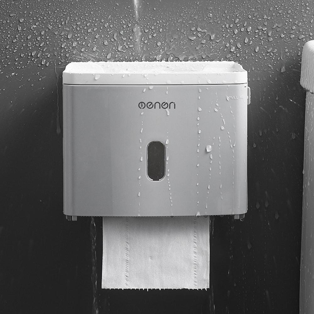 Держатель для рулона туалетной бумаги, настенный держатель для бумажных полотенец, полка для хранения туалетной бумаги в ванной, водонепроницаемая полка, аксессуары для ванной комнаты