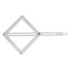 Diagonal Square Ruler Corner Angle Finder High Precise Easy To Use Portable Miter Saw Bevel Gauge Woodworking Ruler