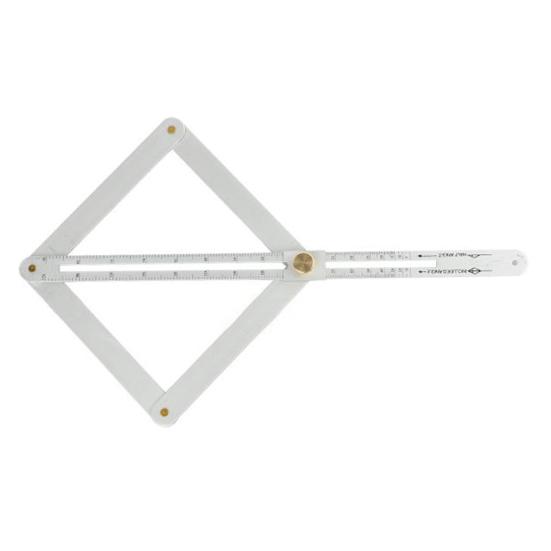 Diagonal Square Ruler Corner Angle Finder High Precise Easy To Use Portable Miter Saw Bevel Gauge Woodworking Ruler