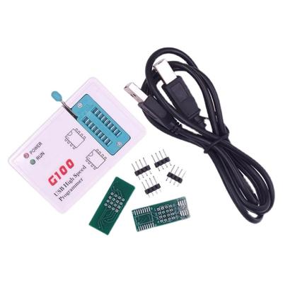 Быстрый USB 2.0 G100 Программатор Записывающее устройство для микросхем 25SPI FLASH/24/25/95EEPROM С функцией автораспознавания Читатель