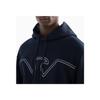 Emporio Armani Свитшот с капюшоном и длинным рукавом с вышитым логотипом SS24 Мужской свитшот Темно-синий 6D1MD2-1JWPZ-09U2