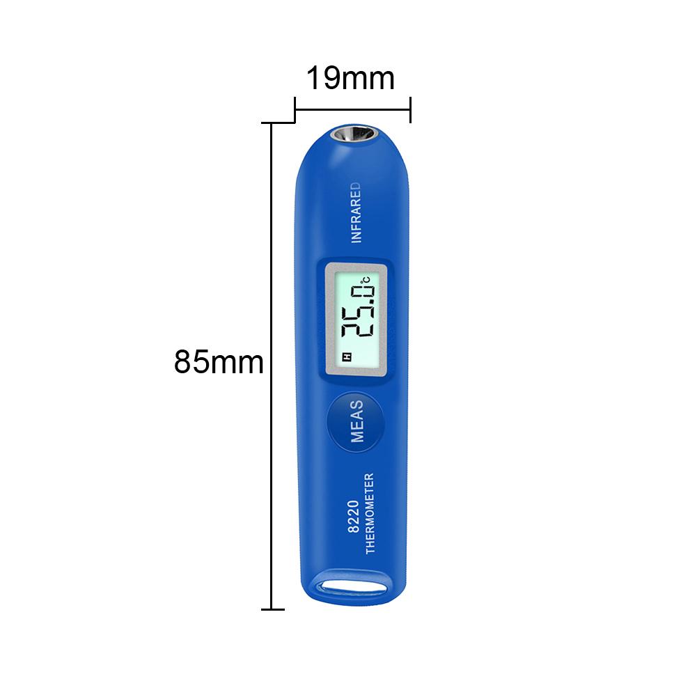 Мини-цифровой инфракрасный термометр 8220, ИК-лазер, температура -50 ~ 220 ° C, промышленный бесконтактный пирометр