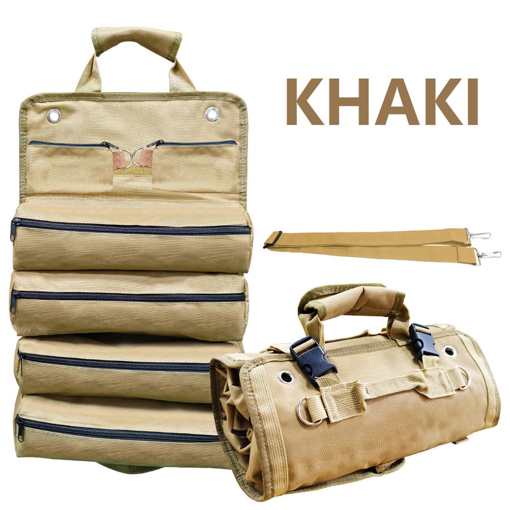 Multi-Purpose Tool Bag High Quality Multi Pocket Hardware Tools Pouch Roll UP Portable Small Tools Organizer Bag